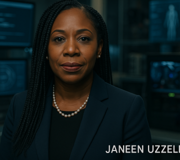 Janeen Uzzell in a tech leadership role